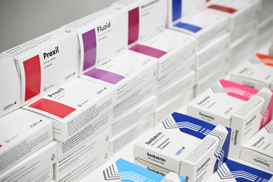 President Ilham Aliyev attends opening of a pharmaceutical manufacturing plant at Pirallahi Industrial Park (PHOTO)