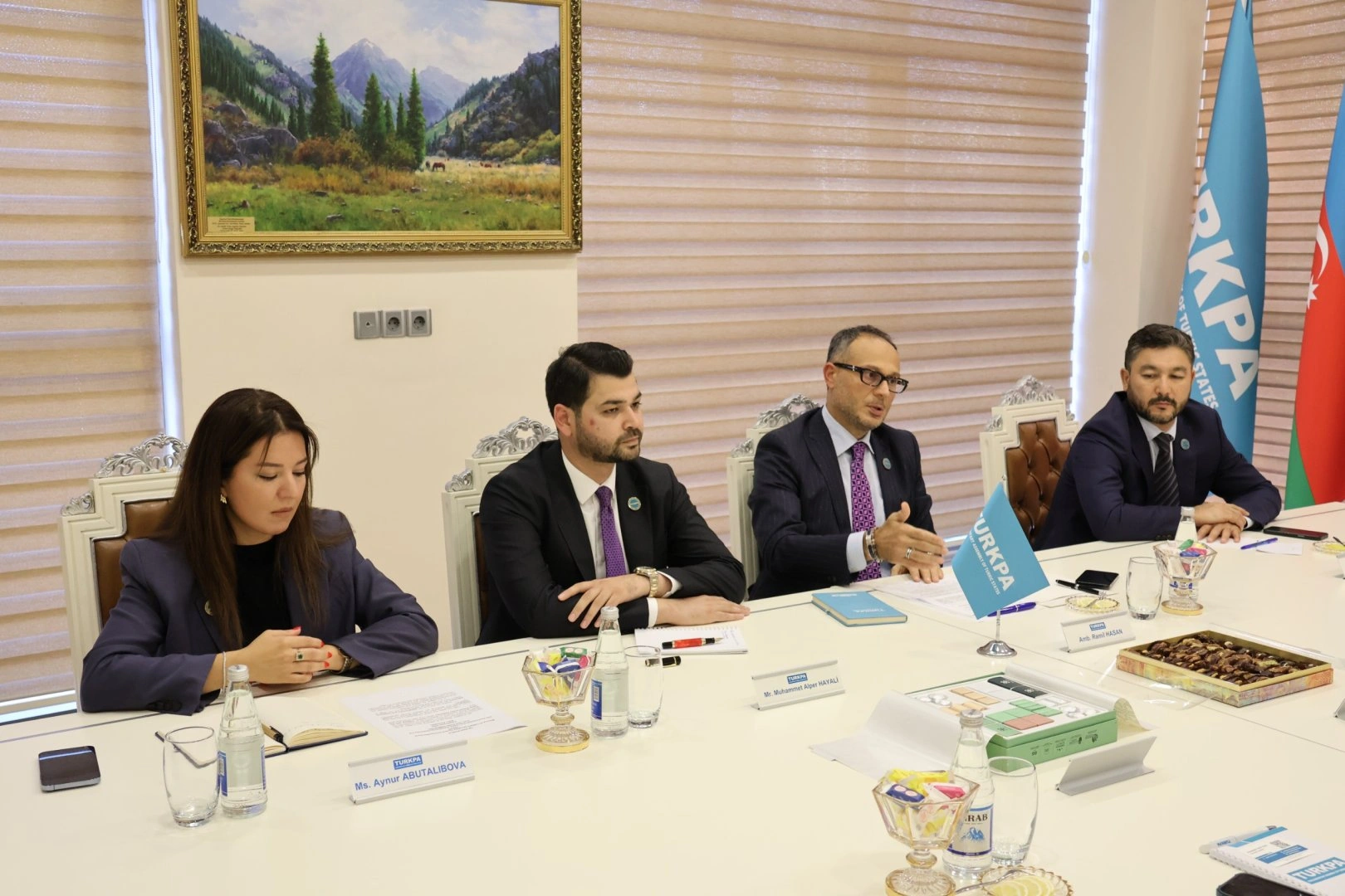 TURKPA Secretary General meets with OSCE PA President (PHOTO)