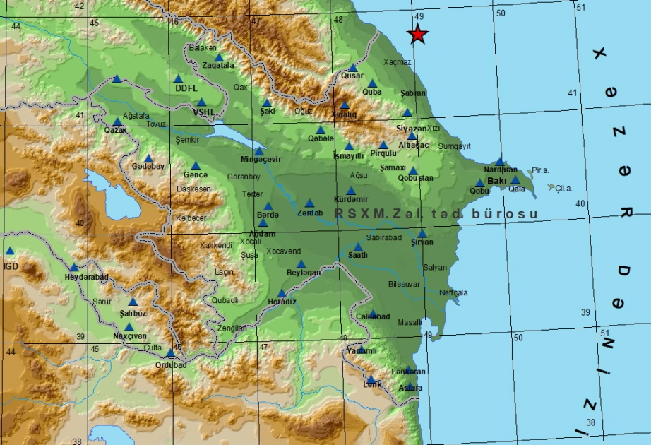 Earthquake jolts Caspian Sea