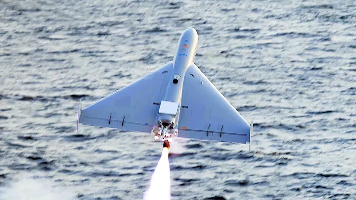 Ukraine downs majority of Russian drones in overnight air assault PHOTO
