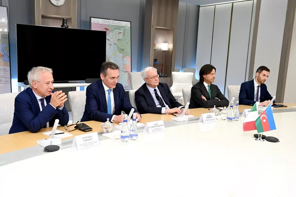 Azerbaijan, Italy discuss energy security, investment cooperation PHOTO
