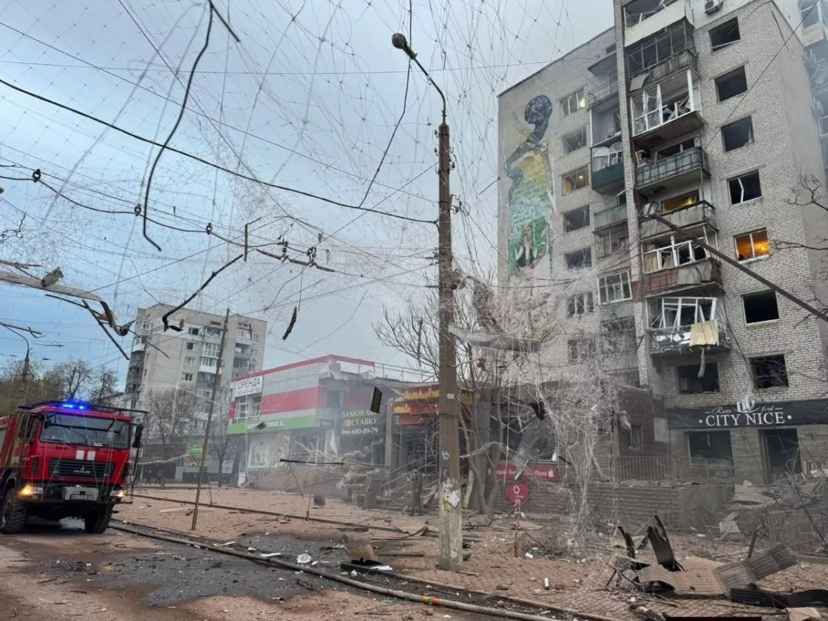 Russian airstrike hits Ukraine’s Sloviansk city, severely damaging infrastructure PHOTO / VIDEO