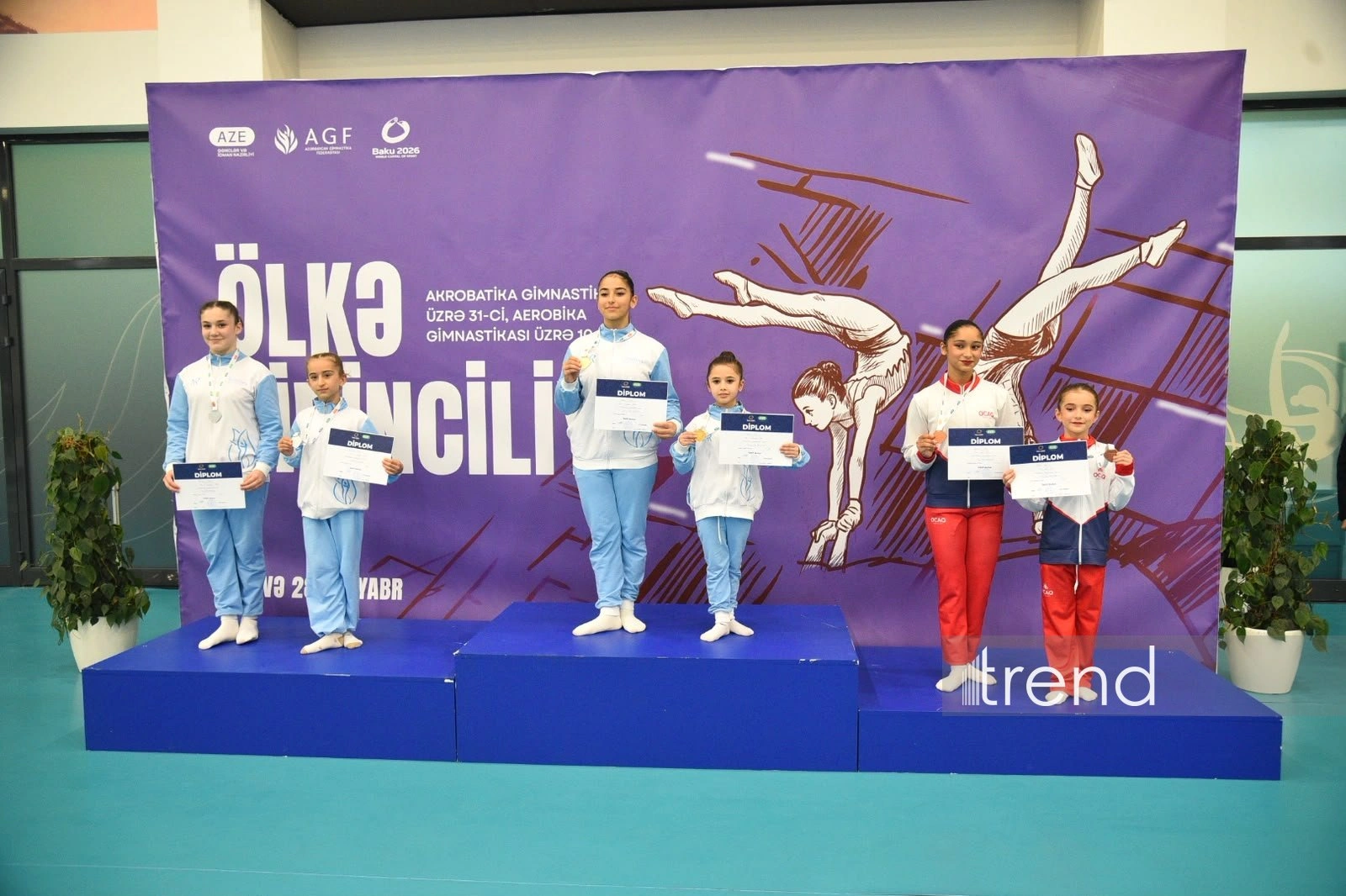 Azerbaijan's acrobatic, aerobic gymnastics championships conclude in Baku (PHOTO)