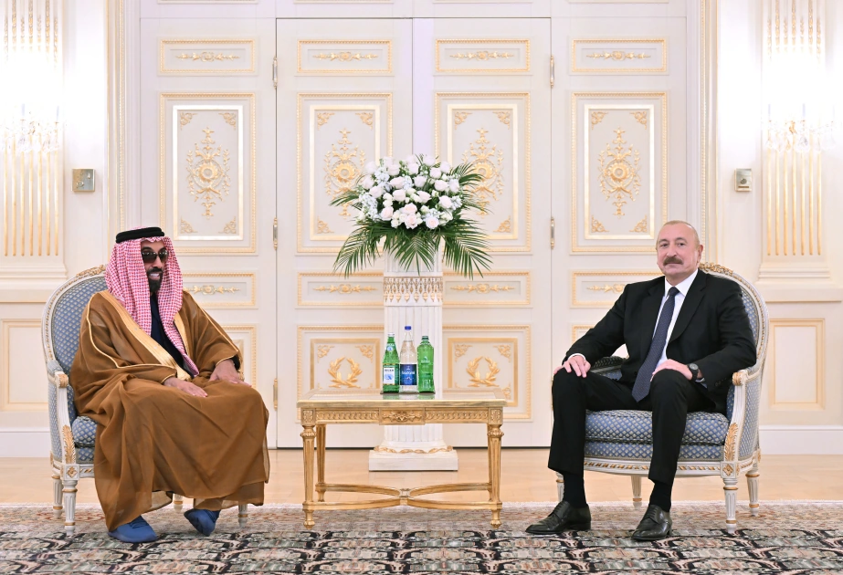President Ilham Aliyev receives UAE National Security Advisor (PHOTO)