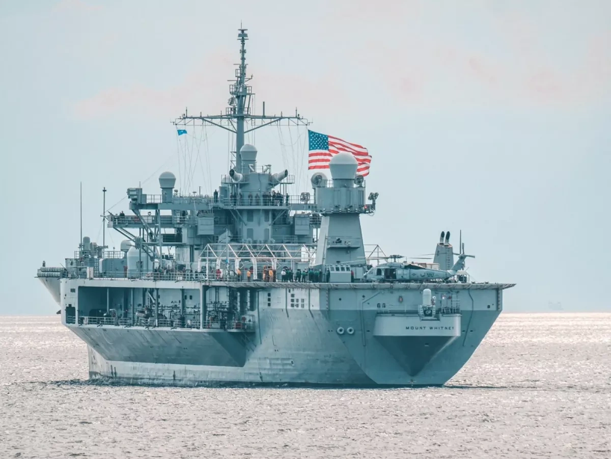 US Navy’s Mount Whitney ship arrives in Lithuania