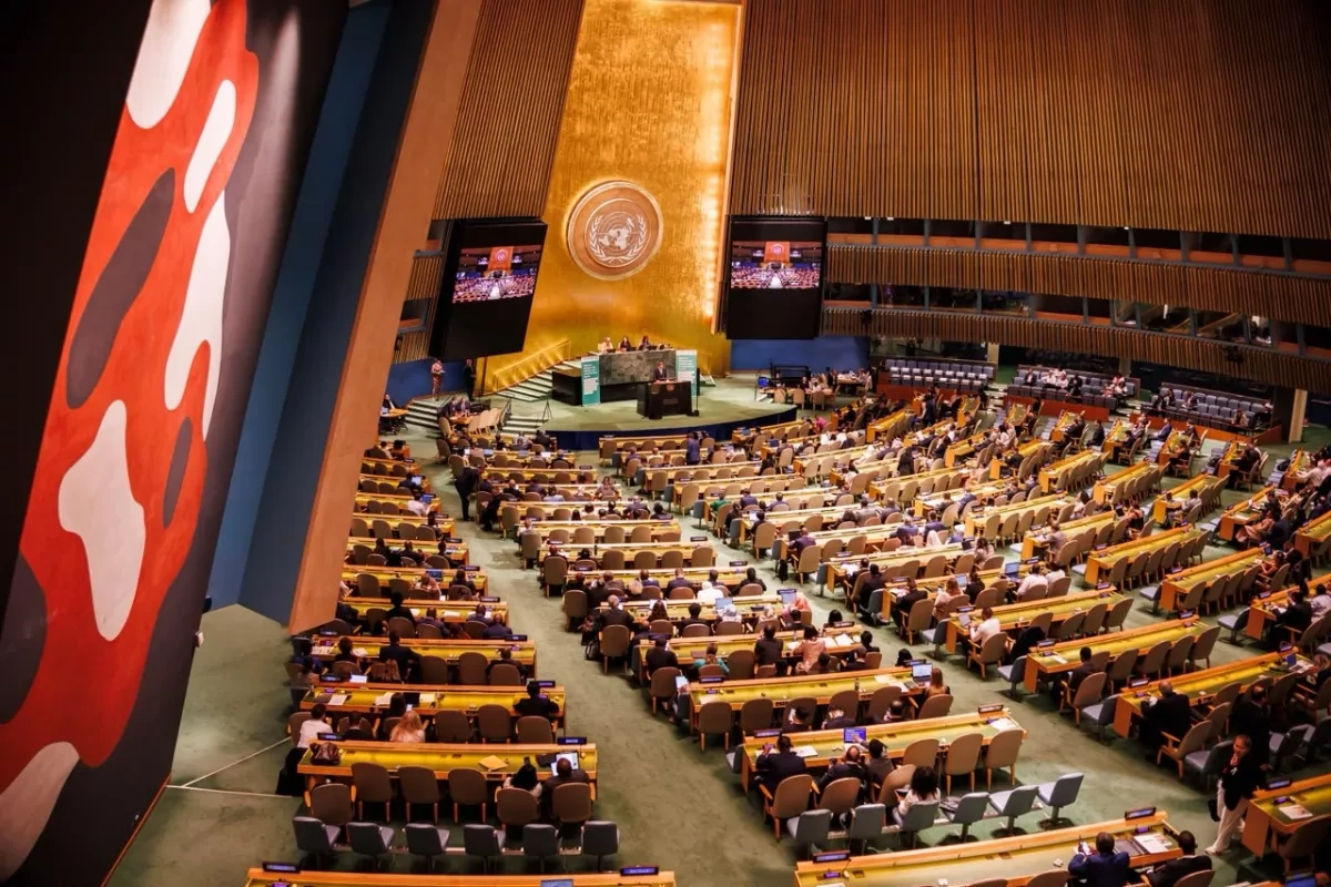 Azerbaijan showcases WUF13 legacy, Karabakh reconstruction at UN PHOTO