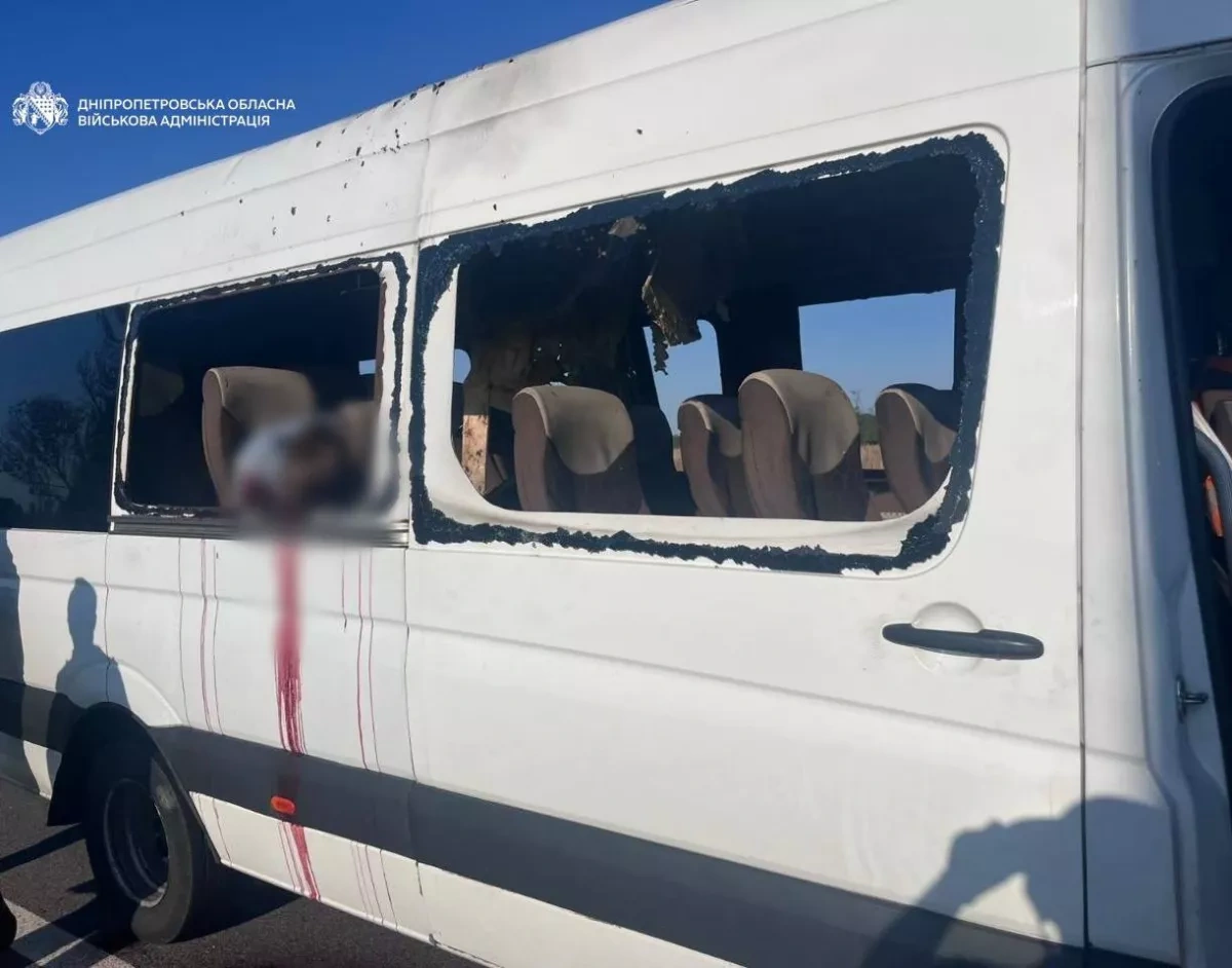 Five killed, seven injured in Russian drone strike on passenger coach in Ukraine