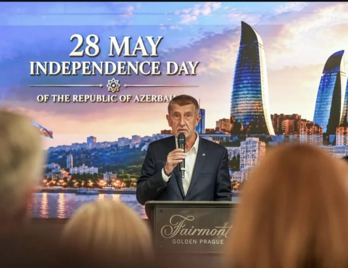 Czech PM praises Azerbaijan ties at Independence Day reception in Prague PHOTO