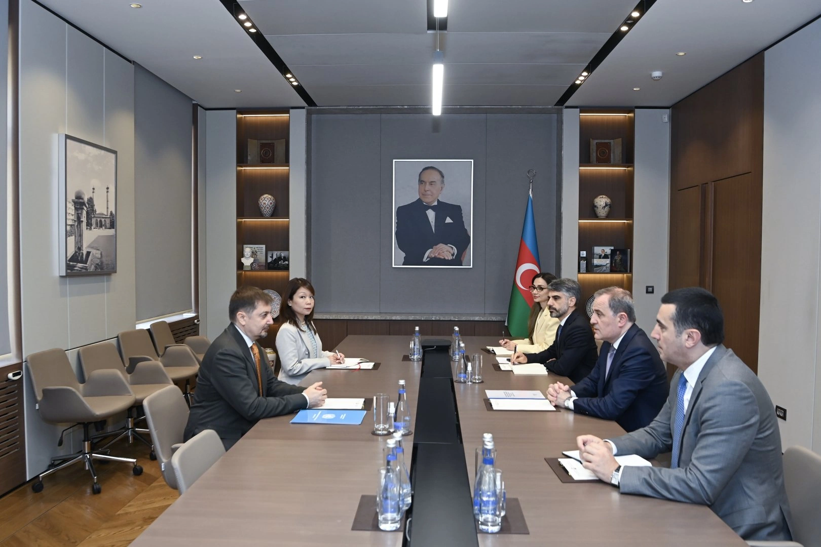 Jeyhun Bayramov meets new UN Resident Coordinator in Azerbaijan