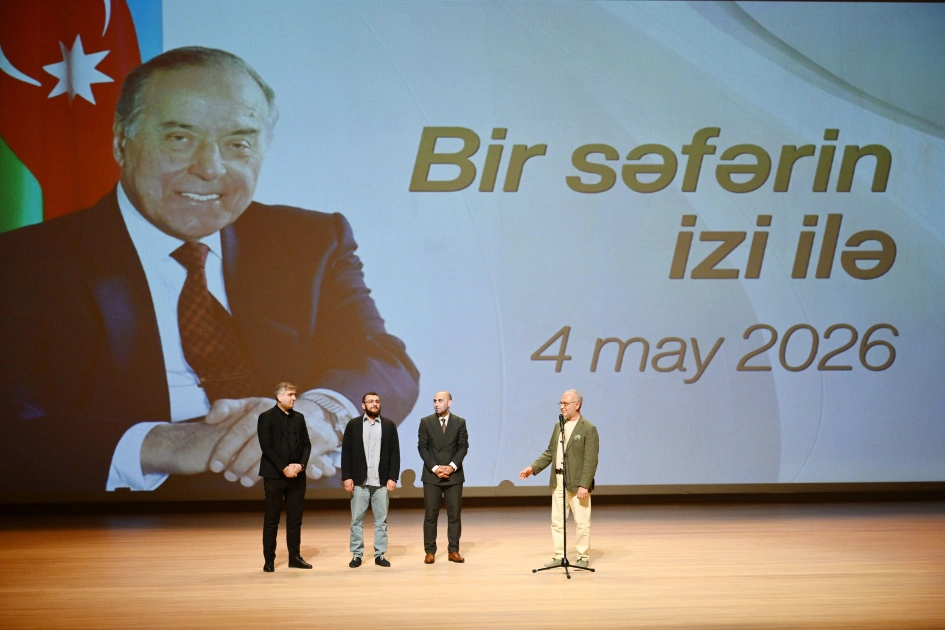 Documentary “On the Traces of the Visit” screened at Heydar Aliyev Center (PHOTO)
