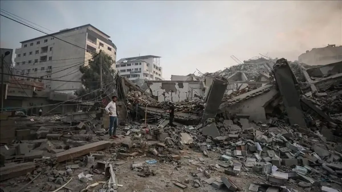 Israel says it struck Hamas weapons production facility in Gaza city