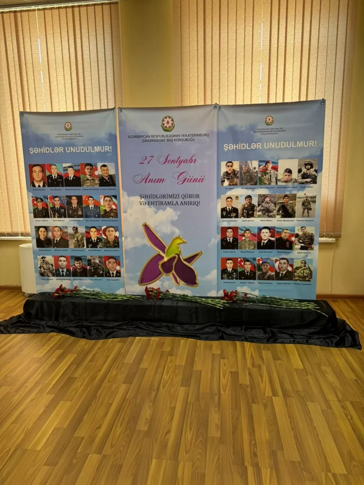 Azerbaijan honours martyrs of 44-day Patriotic War at Yekaterinburg consulate PHOTO
