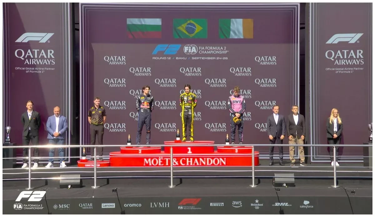 Rafael Camara wins final F2 Feature Race in Baku PHOTO / UPDATED