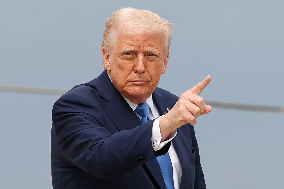 Trump declares Iran nearing complete collapse