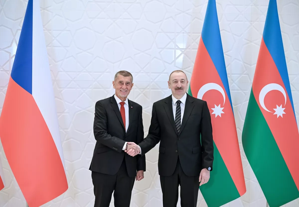 Azerbaijan holds official welcoming ceremony for Czech prime minister in Gabala PHOTO