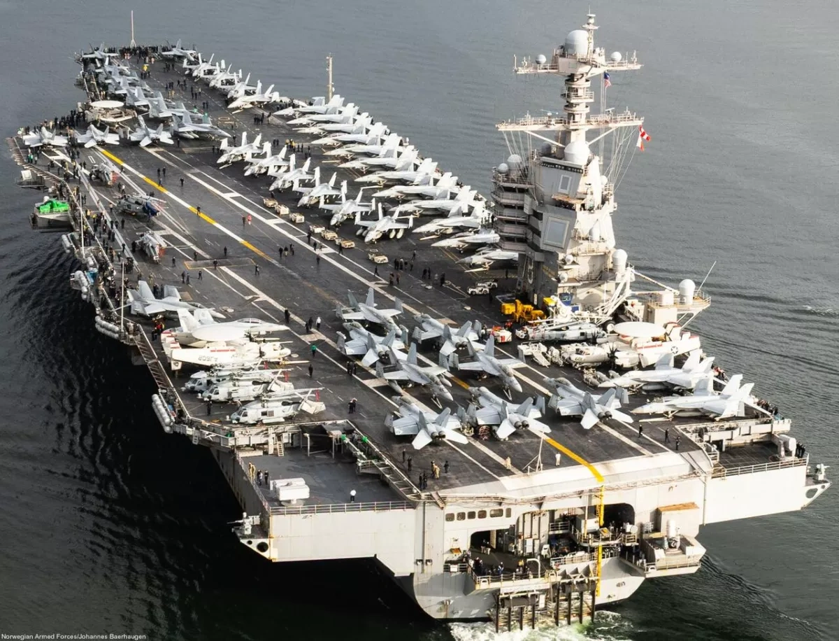US carrier begins three-week journey to Middle East amid Iran tensions