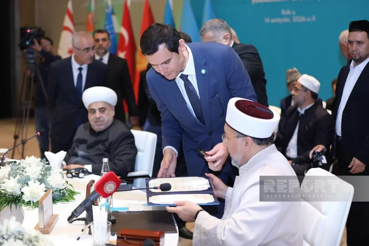 Baku hosts adoption of declaration by OTS Muslim religious leaders PHOTO / UPDATED