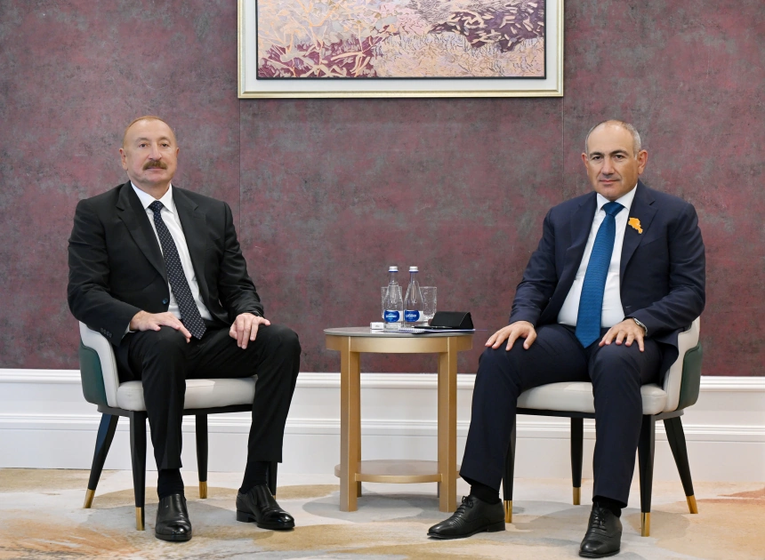 President Ilham Aliyev and Nikol Pashinyan discuss further steps for implementation of TRIPP