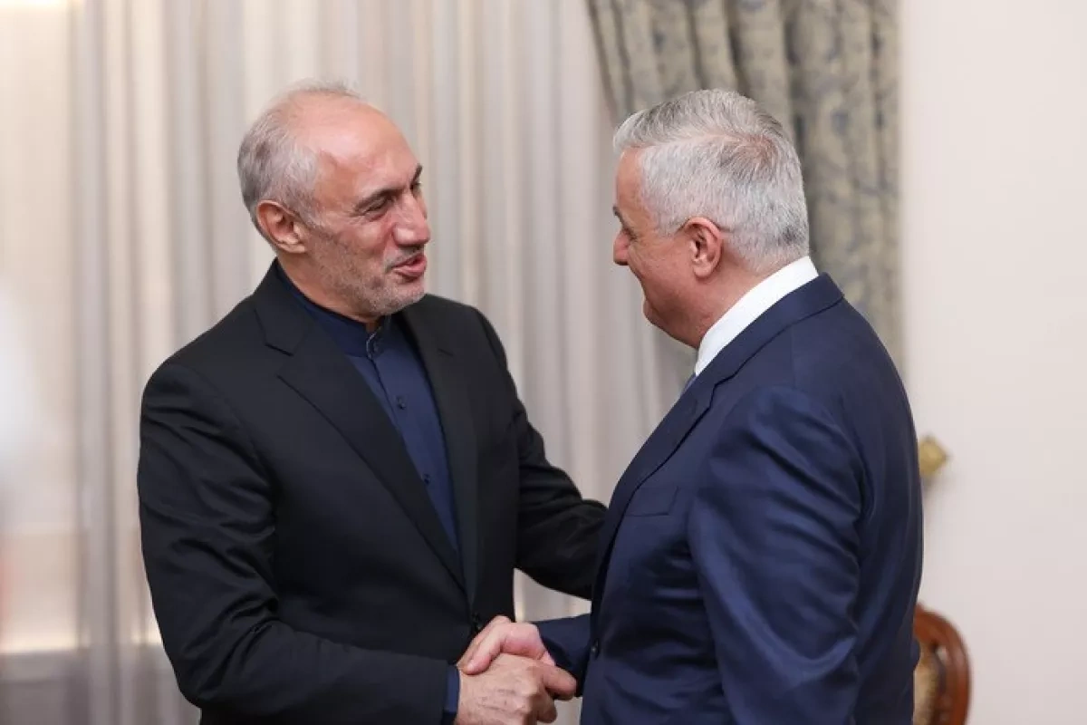 Iranian VP visits Armenia for talks on transport, energy co-operation