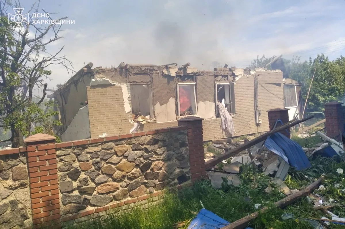 Elderly woman killed in Russian attack on Ukraine's Kharkiv region PHOTO