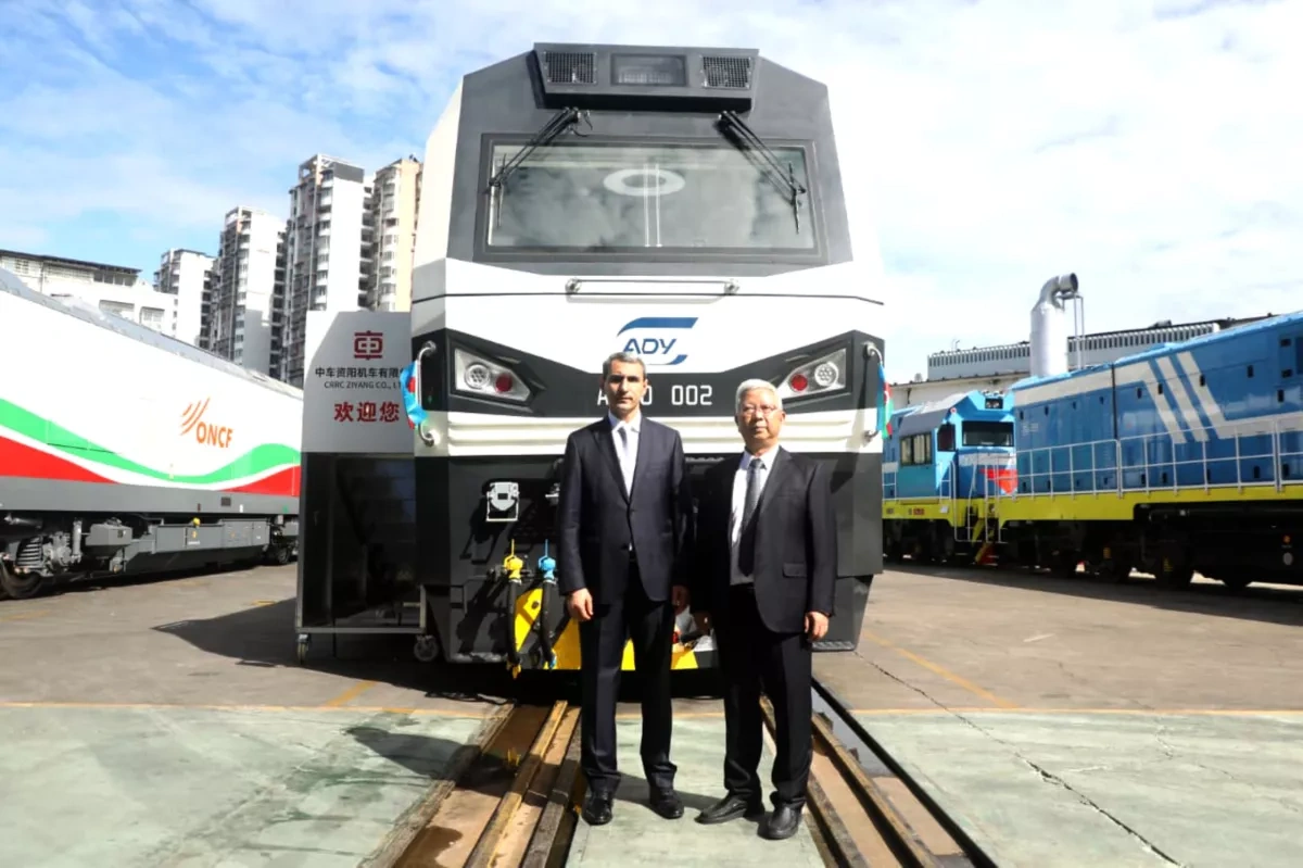 Azerbaijan boosts rail fleet with Chinese partnership PHOTO