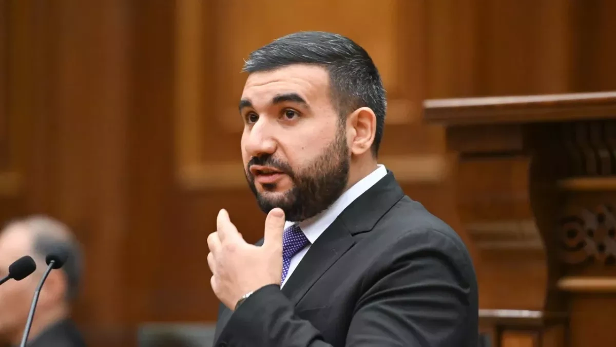 Vahagn Aleksanyan elected Armenia's deputy parliament speaker