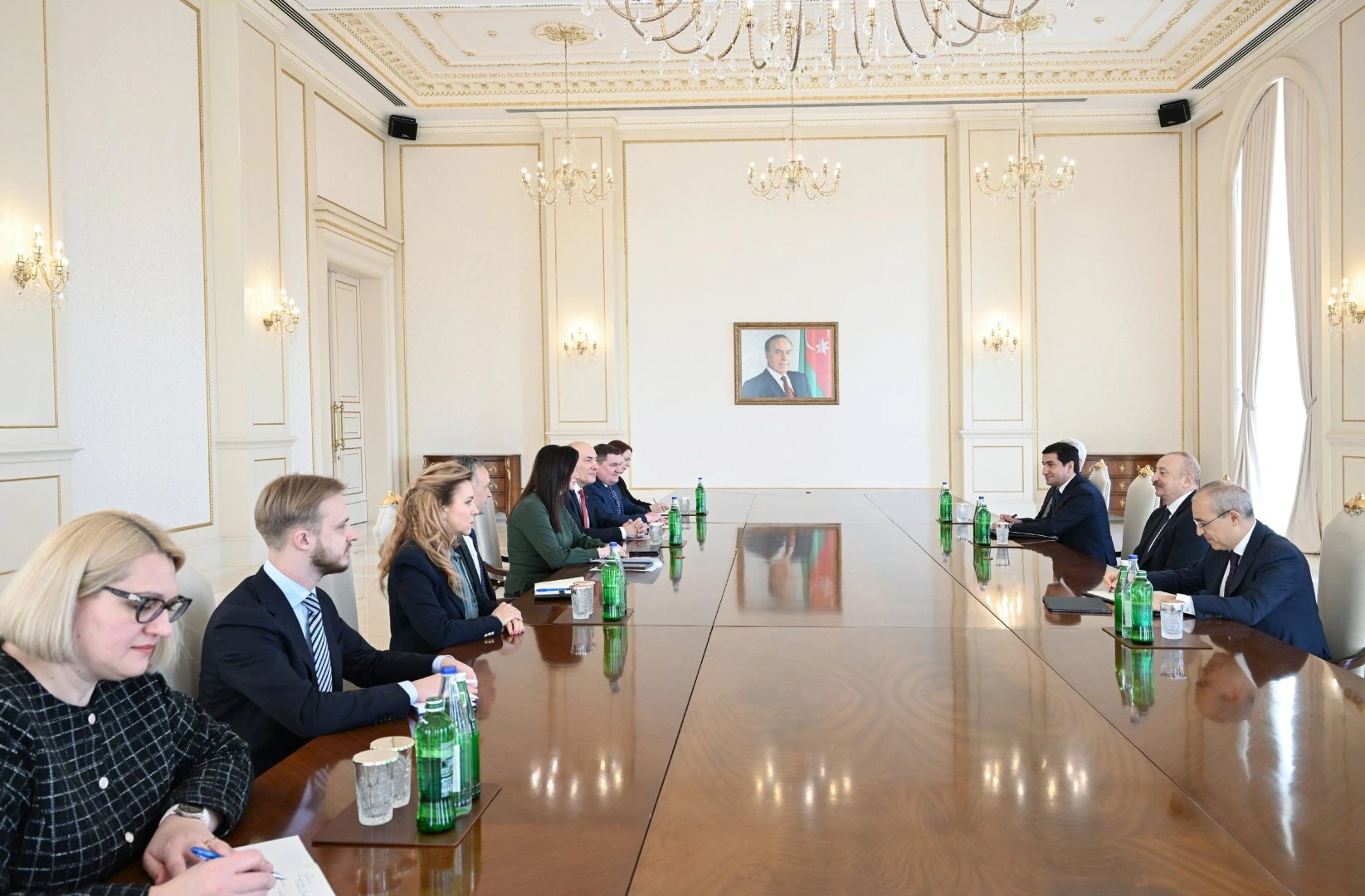 President Ilham Aliyev receives Prime Minister of Lithuania (PHOTO)