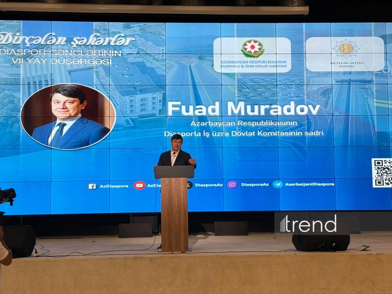 Azerbaijan's diaspora youth should lead efforts to defend truth about country - Fuad Muradov