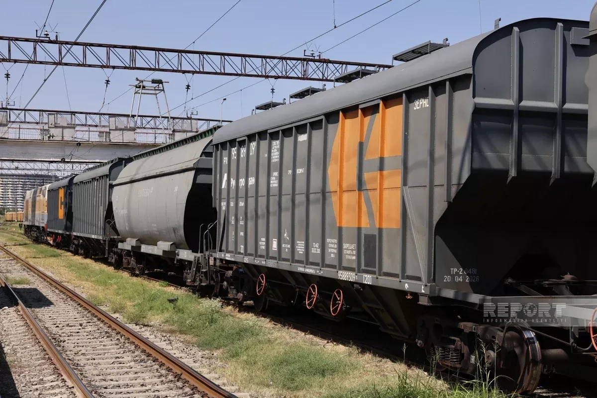 Russian wheat, propane train heads to Armenia via Azerbaijan PHOTO