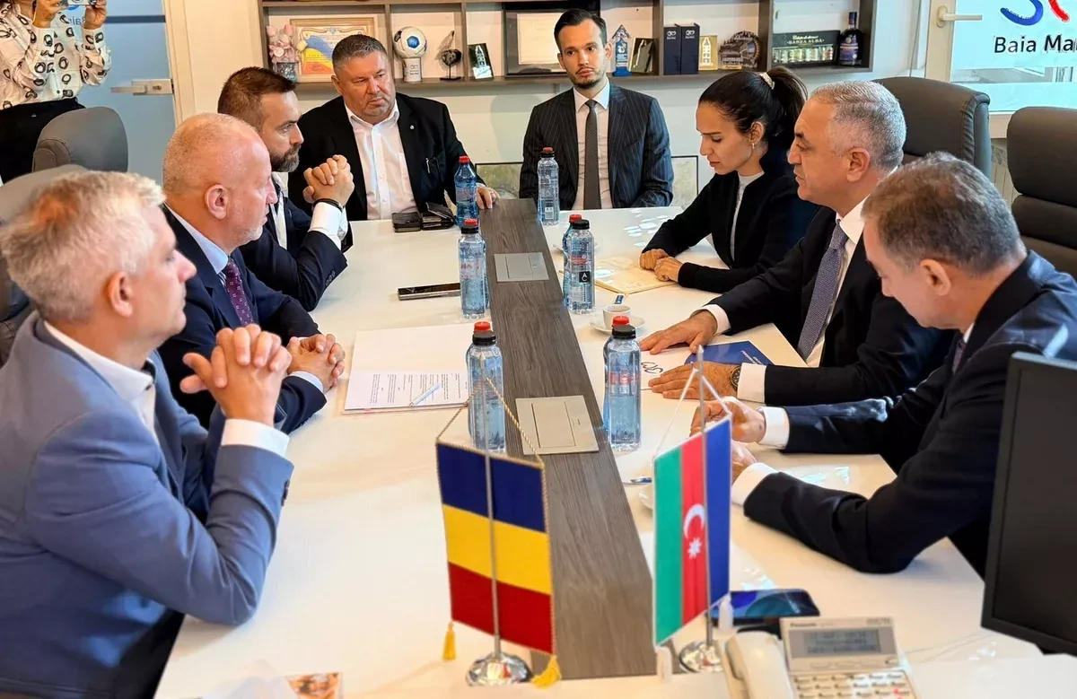 Romanian Baia Mare, Azerbaijan's Khankandi lay groundwork for sister-city partnership PHOTO