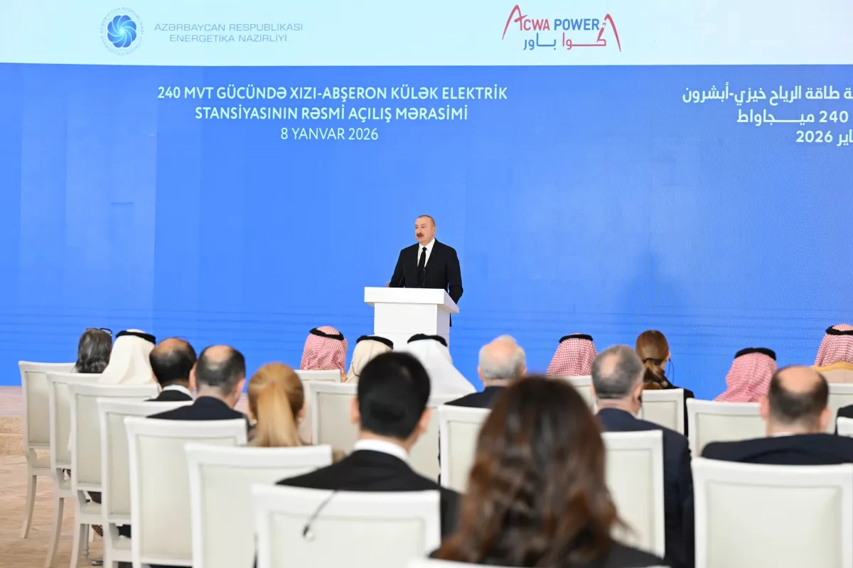 Azerbaijani president attends innauguration of Khizi-Absheron Wind Power Plant PHOTO / UPDATED