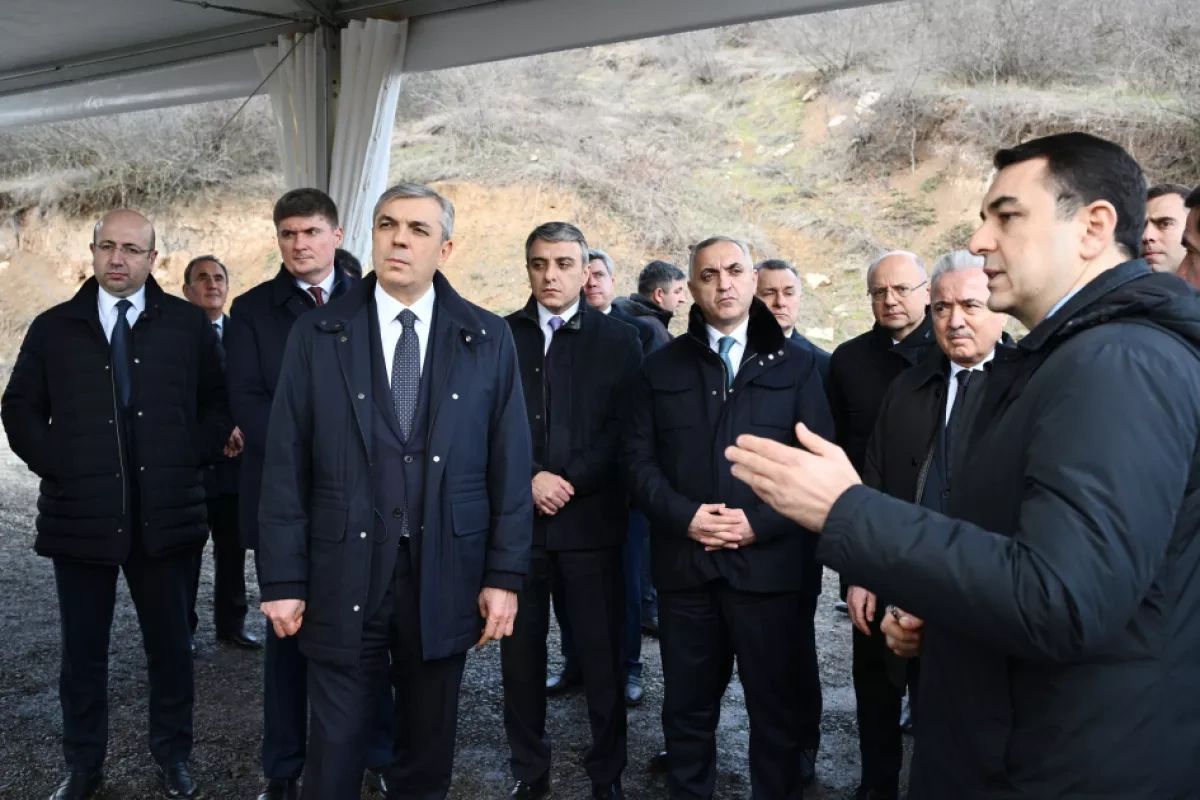 Azerbaijan unveils development concept for Azikh cave Photo