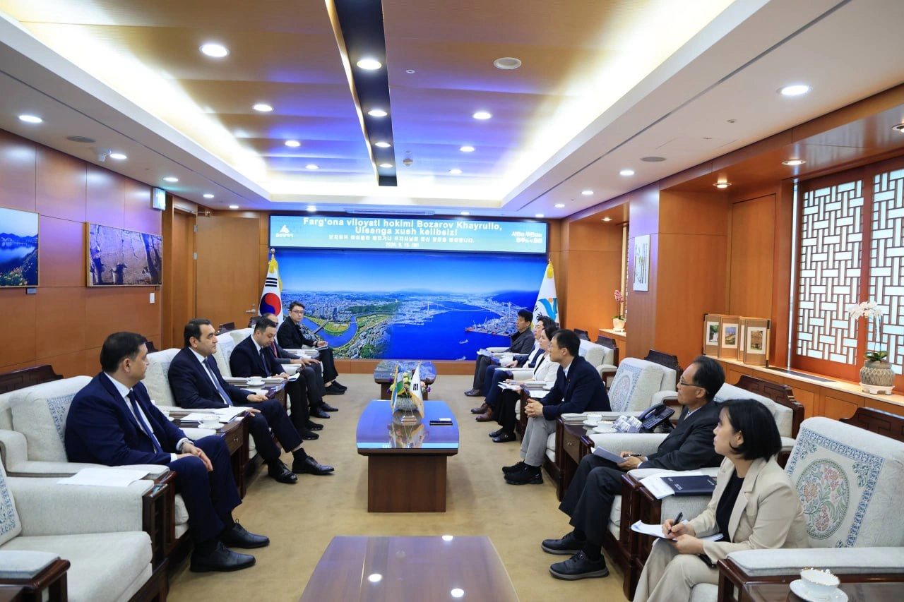 Uzbek Fergana, S.Korean Ulsan turn sister-city ties toward industrial co-op