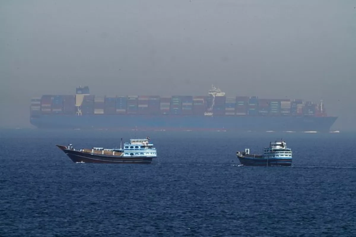 First container ship arrives in Iran after reported end of US blockade