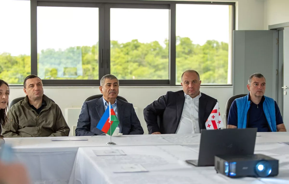 Azerbaijani defence chief visits Georgian special operations base in Mukhrovani PHOTO