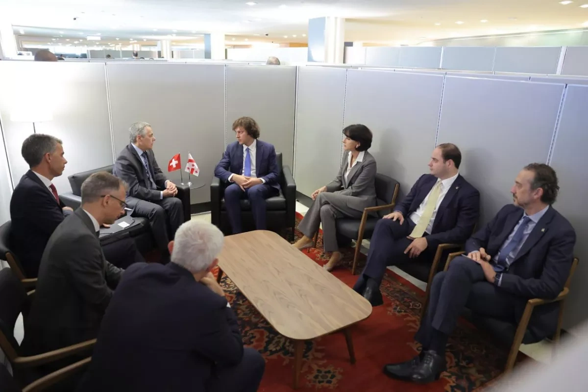 Georgia, Switzerland map out next steps for closer cooperation PHOTO