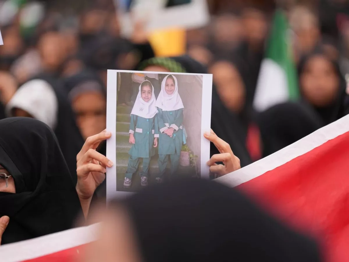 Iran holds mass funeral for 165 young lives lost in Minab attack PHOTO