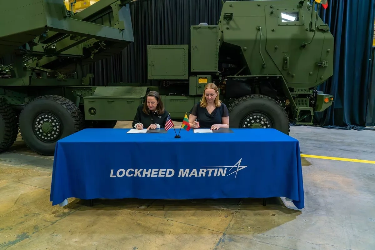 Lithuania signs new defence cooperation deal with Lockheed Martin