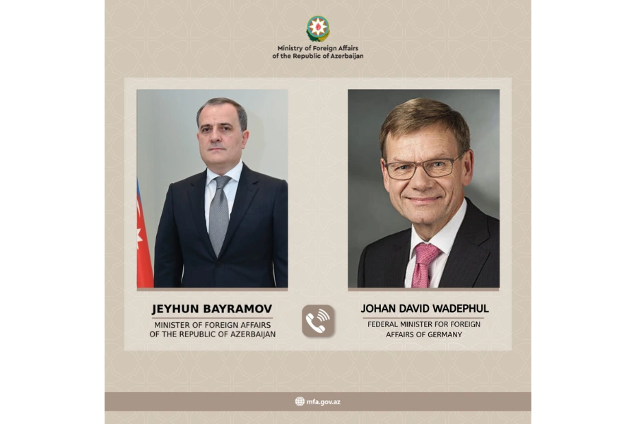 Azerbaijani, German foreign ministers debate rising tension in Middle East