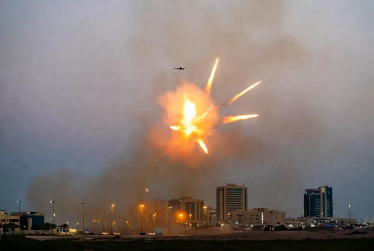 Kuwait air defences repel drone attack