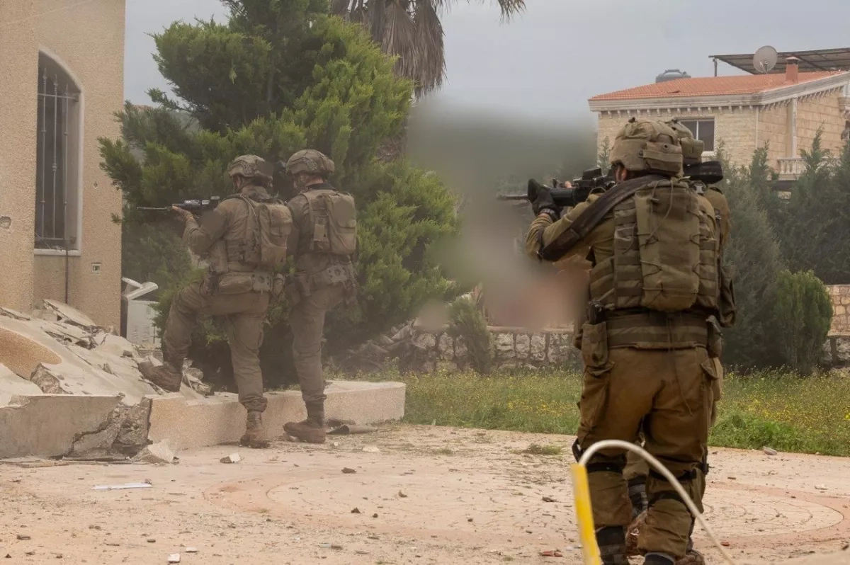Israeli military says troops destroy rocket launcherinh southern Lebanon Photo