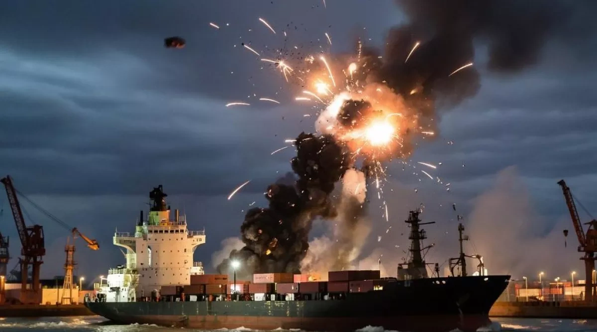 Ukrainian Navy saves Turkish sailors following Black Sea strike PHOTO / VIDEO