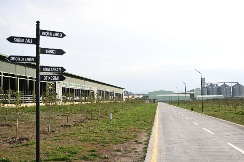 President Ilham Aliyev attends opening of Shirvan Agro livestock complex in Shamakhi (PHOTO)
