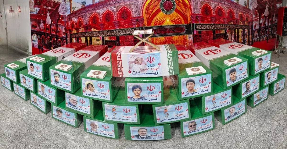 Iran holds funeral ceremonies for war victims VIDEO