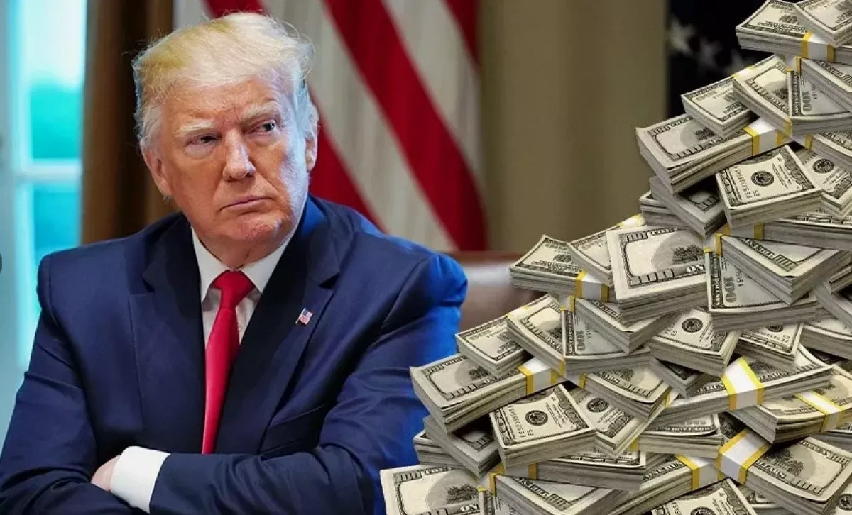Trump says he built his wealth before becoming president