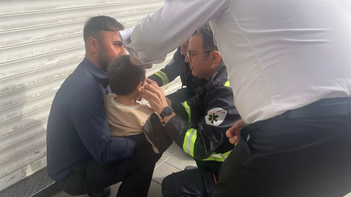 Tehran Emergency Management building hit by missile strike VIDEO
