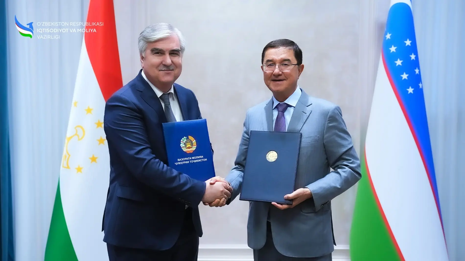 Uzbekistan, Tajikistan sign 2026–2027 finance cooperation program