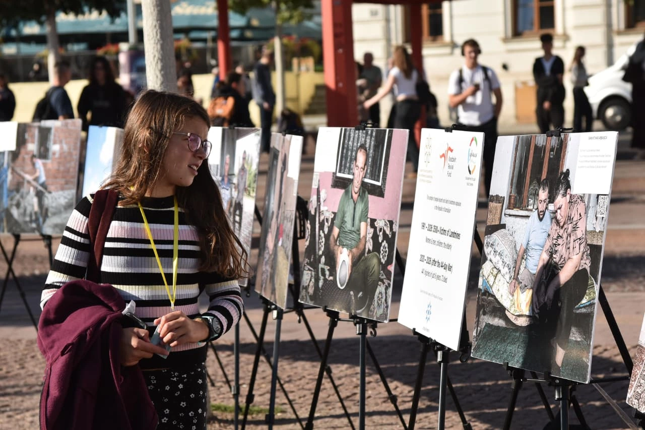 Azerbaijan NGO opens landmine exhibition in Czech Republic (PHOTO)