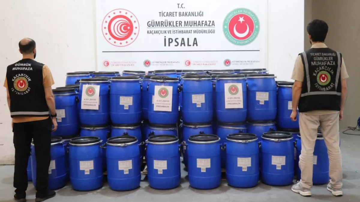 Türkiye seizes over 4.3 tons of narcotics from Greece-linked shipment