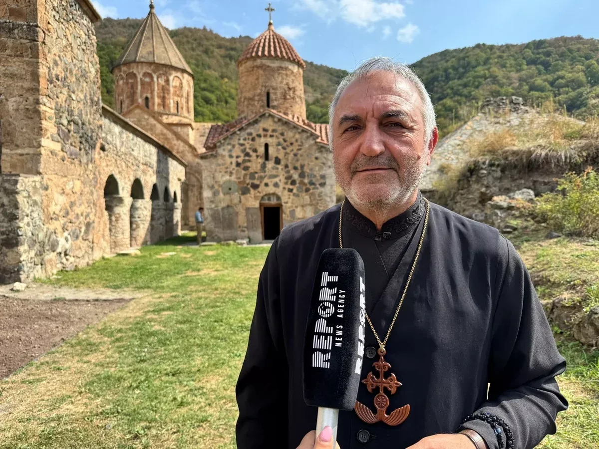 Alban-Udi community sends heritage message from Khudavang monastery
